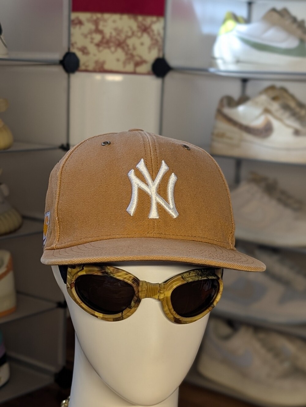 New York Yankees Carhartt Canvas Hat (OS)